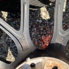 16インチ　4穴 pcd100 6j off40