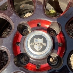 16インチ　4穴 pcd100 6j off40