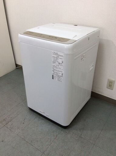 （7/4受渡済）YJT4282【Panasonic/パナソニック 5.0㎏洗濯機】美品 2020年製 NA-F50B13 家電 洗濯 簡易乾燥付