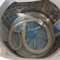 （5/23受渡済）YJT4179【TOSHIBA/東芝 5.0㎏洗濯機】美品 2019年製 AW-5G6 家電 洗濯 簡易乾燥付