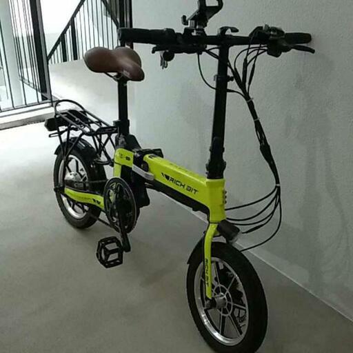 こがずにスイスイ アクセル付き 折りたたみ 軽量で小さい 自転車