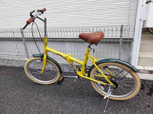 折りたたみ式自転車　ほぼ新品
