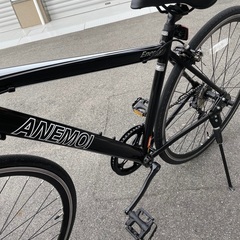 クロスバイク　美品　ブラック