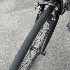 クロスバイク　美品　ブラック