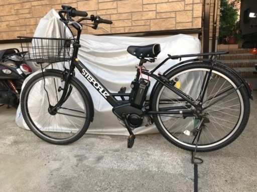 売約済み　船橋発　持ち帰り限定　ブリヂストン電動自転車　ステップクルーズe　黒　2015年5月購入 売約済み 船橋発 持ち帰り限定 ブリヂストン電動自転車 ステップ