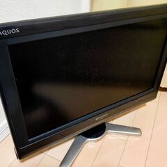 20インチ　テレビ（中古）AQUOS　SHARP製