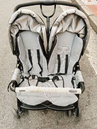 GRACO  グレコ デュオスポーツ ジェミニブラック 二人乗りベビーカー 双子 ベビー用品 赤ちゃん バブちゃん ベイビー BABY 激安 格安 破格 安い 特価 特売