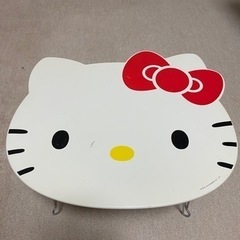 【ネット決済】レアなキティーちゃん小型座卓　kitty 