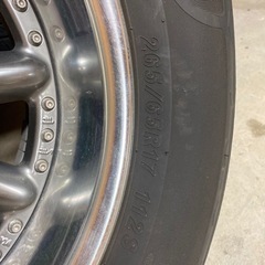 265/65R17 ENKEI 4本中古ホイールセット