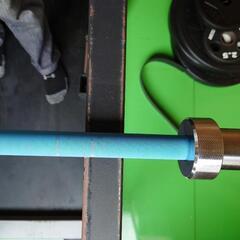GYMWAY セラコートパワーバー　オリンピックバー　バーベル　ホームジム筋トレ