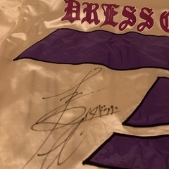 優勝おめでとう。金子大輔選手使用品