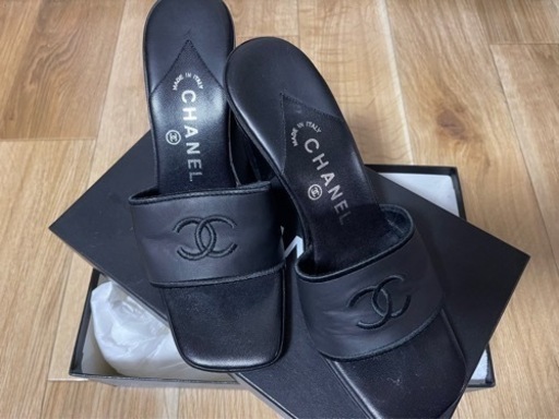 【中古】CHANEL サンダル　37 早めの取引希望