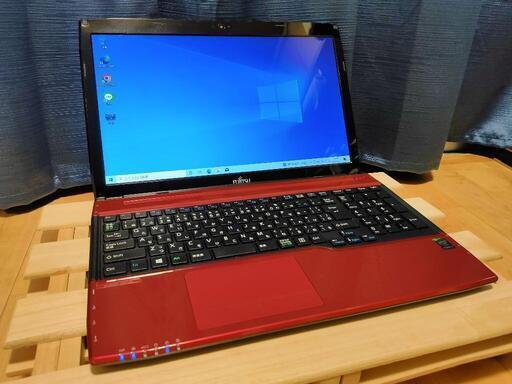 商談成立 ワインレッド♪i7搭載高性能ノート/15.6ワイド/大容量メモリ16GB/SSD512GB