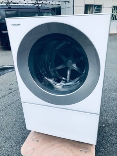 ①ET101番⭐️10.0kg⭐️ Panasonicドラム式電気洗濯乾燥機⭐️