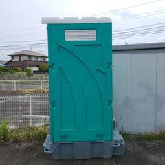 仮設トイレ　グリーン　