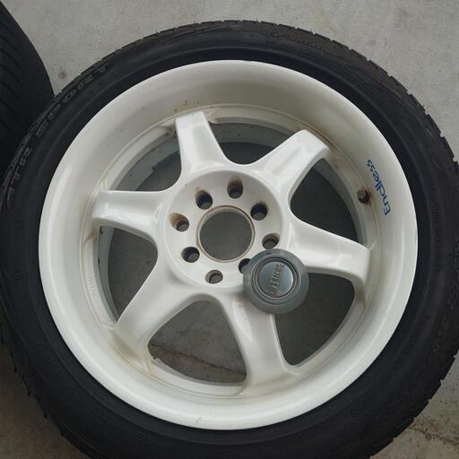 Kids Racing 16㌅ホイールセット! 4穴マルチ! S13 シルビア 180SX Kids Racing 16㌅ホイールセット! 4穴マルチ! S13 シルビア 180SX
