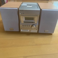 ジャンク品　SONY CDコンボ