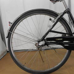 a906★17000円★パナソニック　ビアトーレ★ 整備済み中古自転車 【27インチ 　黒　3段】