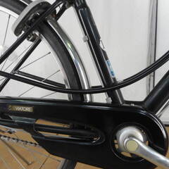 a906★17000円★パナソニック　ビアトーレ★ 整備済み中古自転車 【27インチ 　黒　3段】