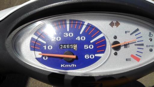 ホンダディオAF56 原付2種登録 60㎞可、2段階右折不要