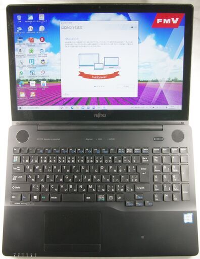 返品可 Core-i7 6700HQ 富士通 AH77/W Fujitsu FMVA77WBKS Windows 10 Home Officeなし シャイニーブラック 黒