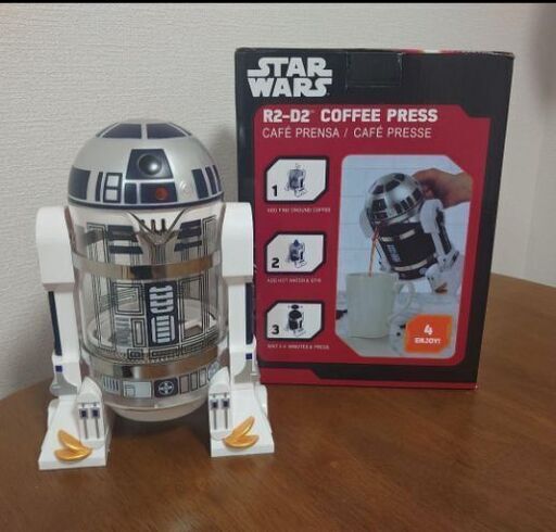 スターウォーズ限定品　R2D2 ハンドドリップ　コーヒーメーカー　ティーポット　フレンチプレス