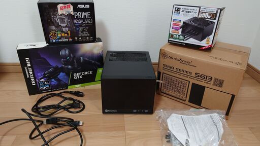（取引中）GTX1660搭載自作小型ゲーミングPC