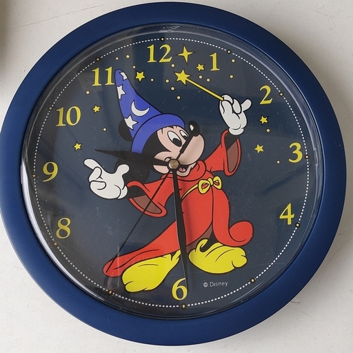 0506 056 ミッキーマウス壁掛け時計25cm 世田谷区不要品持込み 世田谷の家具の中古あげます 譲ります ジモティーで不用品の処分