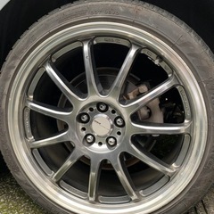 ワークワーク　エモーション11R 18インチpcd100 5穴　4本