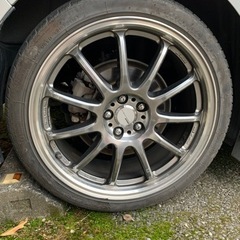 ワークワーク　エモーション11R 18インチpcd100 5穴　4本