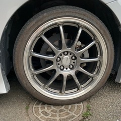 ワークワーク　エモーション11R 18インチpcd100 5穴　4本