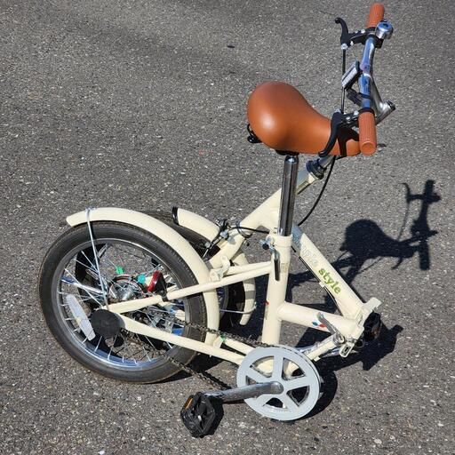【お取引中】折りたたみ自転車 販売証明書なし ジャンク品