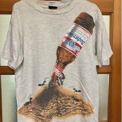 売切れ★ バドワイザー Budweiser ビッグプリント Tシャツ★