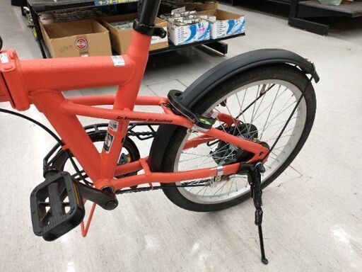 Jeep 折畳み自転車 オレンジ