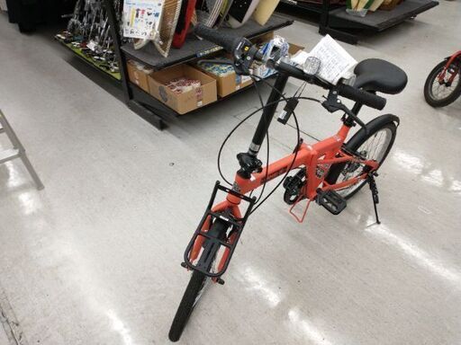 折りたたみ自転車 Jeep 折畳み自転車 オレンジ