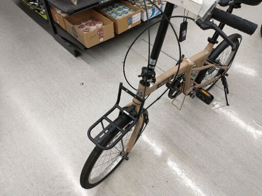 Jeep 折畳み自転車 ベージュ