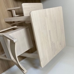 【ネット決済】IKEA ダイニングテーブル+椅子2脚