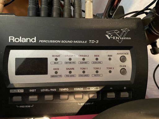 電子ドラム　Roland　TD-3