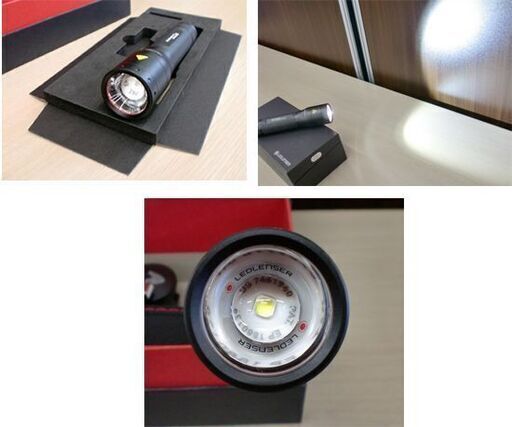 LEDLENSER レッドレンザー P7R 9408-R ライト 充電式懐中電灯 USB ハンディライト 美品 苫小牧西店 LEDLENSER レッドレンザー P7R 9408-R ライト 充電式懐中電灯 USB