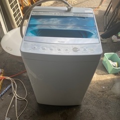 【ネット決済】^_^  ハイアール　全自動洗濯機　5.5キロ　2...