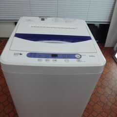 ID 019911 洗濯機 ヤマダ 5K 2018年製 YWM-T50A1