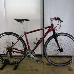 B924★23800円★整備済み スポーツ中古自転車 GIANT　GLIDE　レッド【クロスバイク】