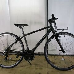 B925★23800円★整備済み スポーツ中古自転車 BS　CYLVA　42ｃｍ　ガンメタ【クロスバイク】