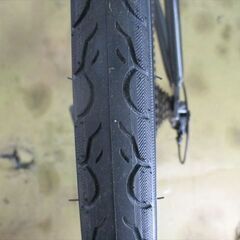 B925★23800円★整備済み スポーツ中古自転車 BS　CYLVA　42ｃｍ　ガンメタ【クロスバイク】