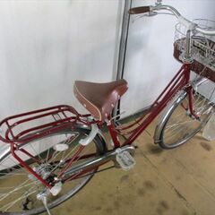 B117 限定特価 整備済み☆ブリヂストン カジュナ レッド☆ 中古自転車 