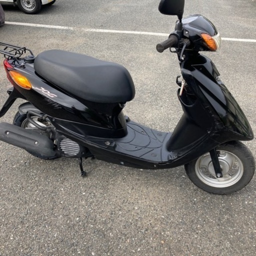 売約済みヤマハ　ジョグ黒　約1万km ４スト　SA36J 普通に乗れる　MAX60km/h超　後タイヤ新品　メンテ済み　福岡市1