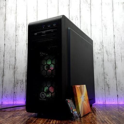 【動作確認済】美品 ゲーミングPC デスクトップ 新品 SSD 240BG＋HDD 2TB CPU AMD FX-8320E Eight-Core Processor 3.20GHz‐4.00GHz メモリ 16GB GPU AMD Radeon R9 380 Series パソコン ゲーム