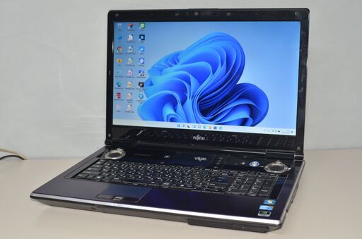 最新Windows11+office 爆速SSD256GB 富士通 LIFEBOOK NH900/5AT core i5-M450/メモリ8GB/大画面18.4インチ/ブルーレイ/カメラ/USB3.0/無線
