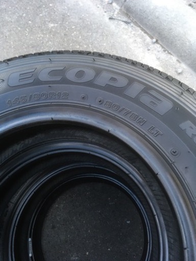 12インチ 軽トラ ミニバン 145/80R12 LT タイヤ