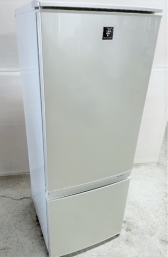 (送料無料) 2018年 美品 167L プラズマ冷蔵庫 SHARP 霜取り不要 除菌消臭機能